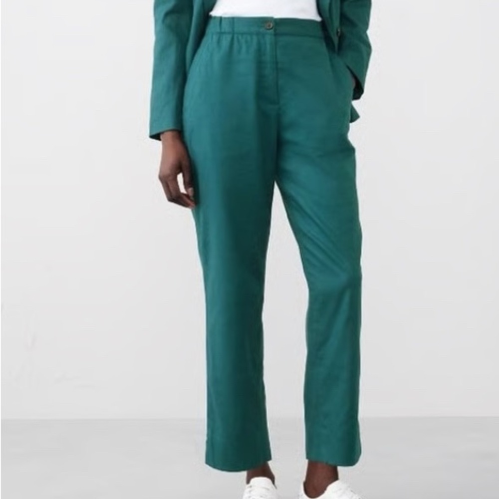 Banana Republic Factory NWT Pull on tampered linen blend pants